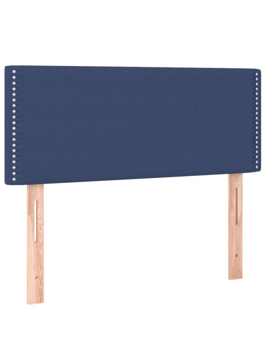 Gultas galvgalis, 100x5x78/88 cm, zils audums