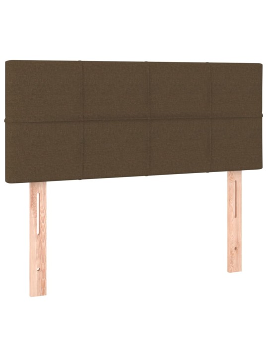 Gultas galvgalis, 80x5x78/88 cm, tumši brūns audums