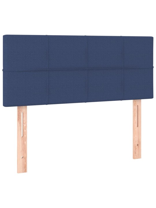 Gultas galvgalis, 80x5x78/88 cm, zils audums