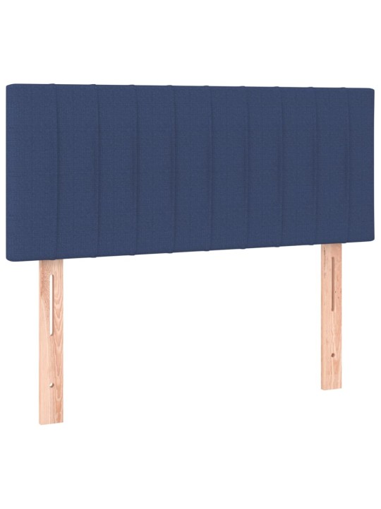 Gultas galvgalis, 80x5x78/88 cm, zils audums