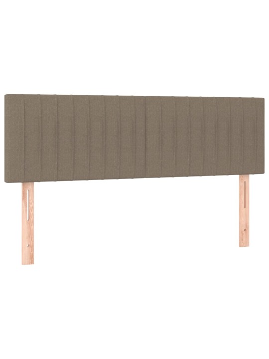 Gultas galvgaļi, 2 gab., 72x5x78/88 cm, pelēkbrūns audums
