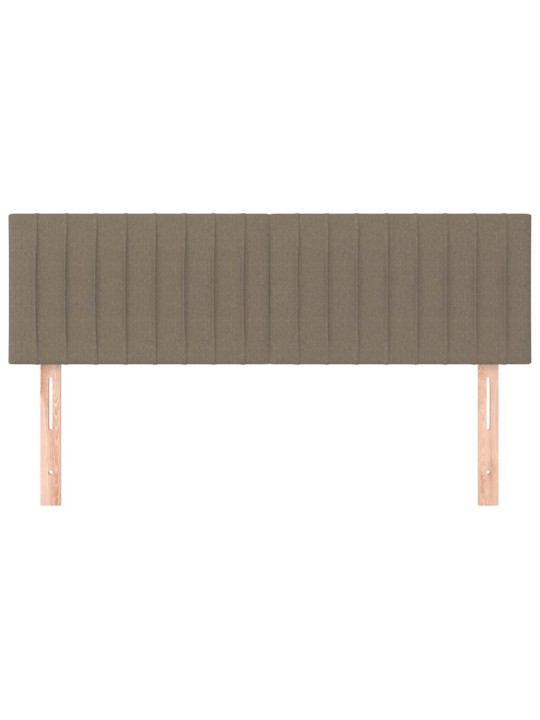 Gultas galvgaļi, 2 gab., 72x5x78/88 cm, pelēkbrūns audums