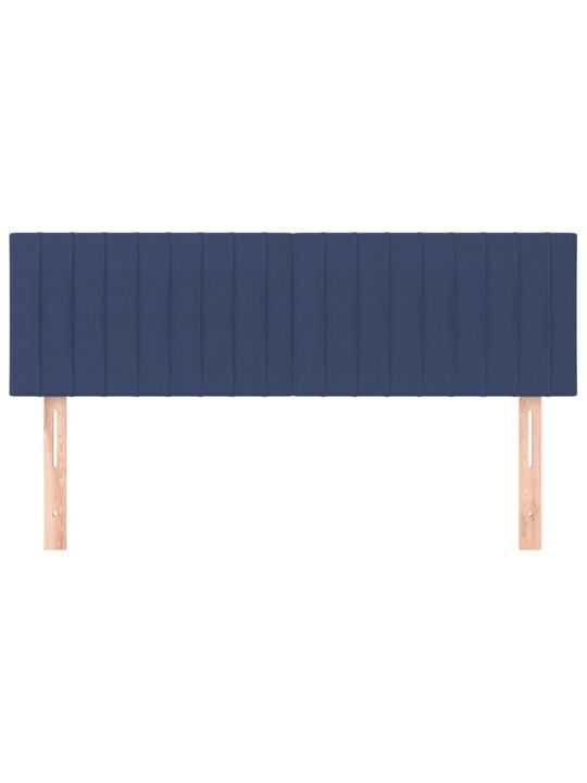Gultas galvgaļi, 2 gab., 72x5x78/88 cm, zils audums