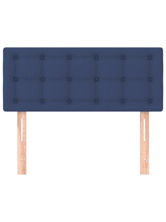 Gultas galvgalis, 90x5x78/88 cm, zils audums