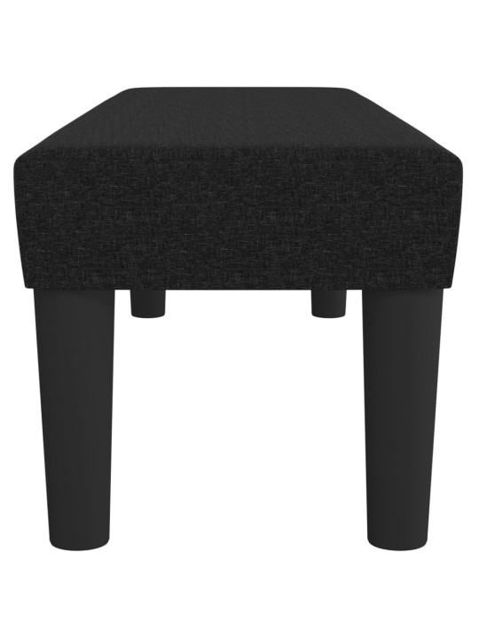 Sols, melns, 100x30x30 cm, audums