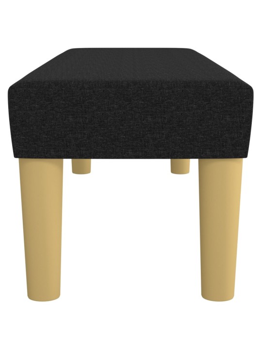 Sols, melns, 100x30x30 cm, audums
