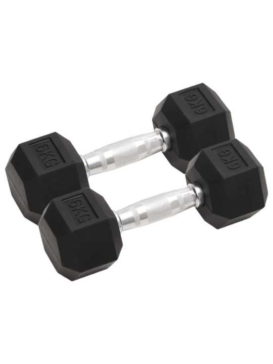 Hanteles, 2 gab., 12 kg, čuguns