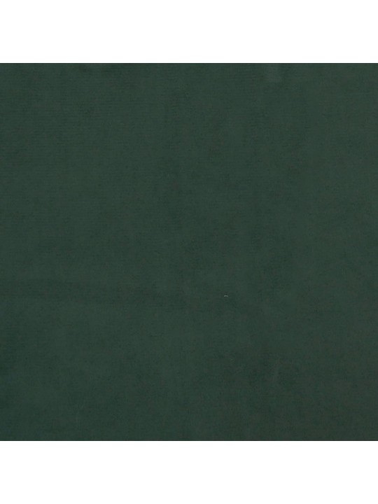 Kabatu atsperu matracis, tumši zaļš, 80x200x20 cm, samts