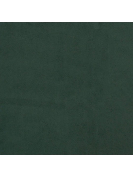 Kabatu atsperu matracis, tumši zaļš, 100x200x20 cm, samts