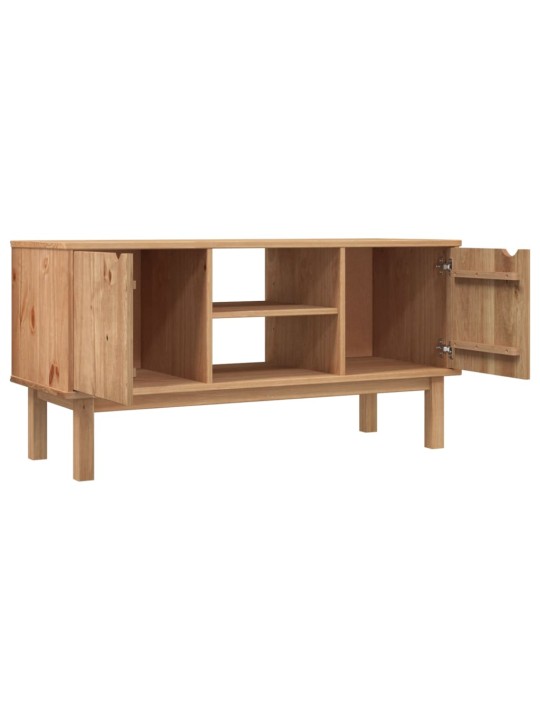 Tv atvilktņu skapītis otta, 113,5x43x57 cm, priedes masīvkoks