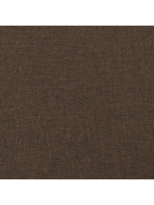 Gultas rāmis, tumši brūns, 180x200 cm, audums