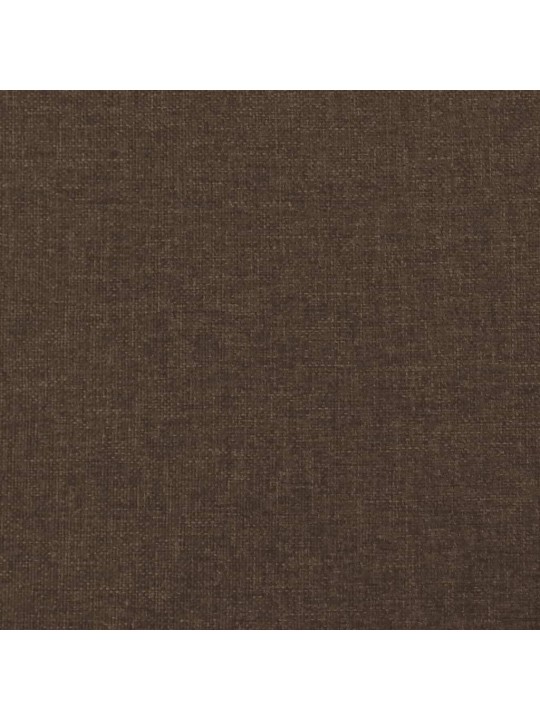 Gultas rāmis, tumši brūns, 180x200 cm, audums