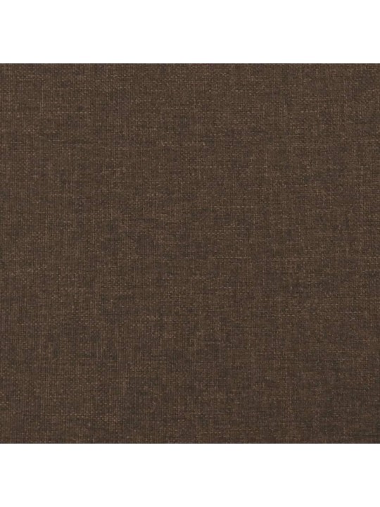 Gultas rāmis, tumši brūns, 160x200 cm, audums