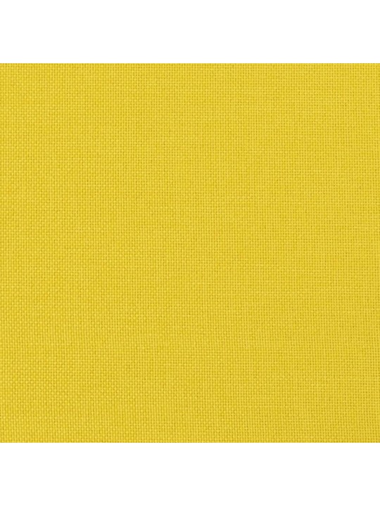 Kājsoliņš, 60x50x41 cm, gaiši dzeltens audums