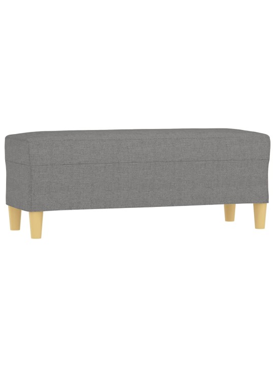 Sols, tumši pelēks, 100x35x41 cm, audums