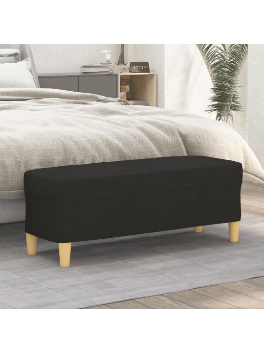 Sols, melns, 100x35x41 cm, audums