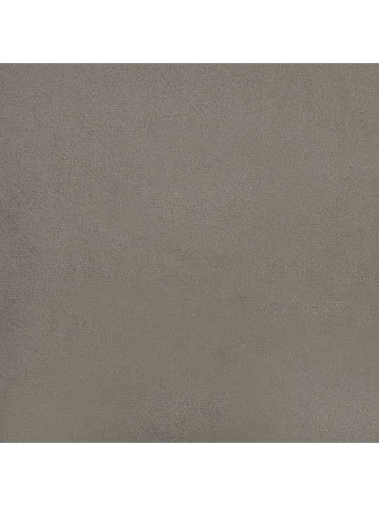 Sols, gaiši pelēks, 70x35x41 cm, samts