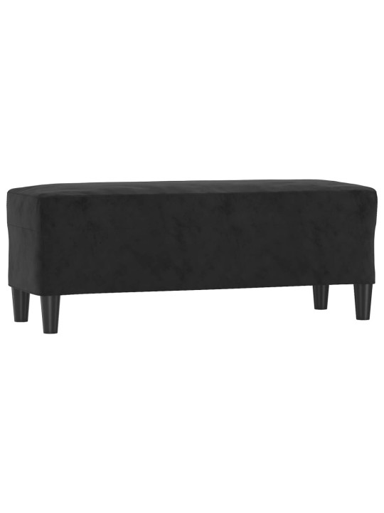Sols, melns, 100x35x41 cm, audums