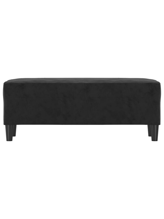 Sols, melns, 100x35x41 cm, audums