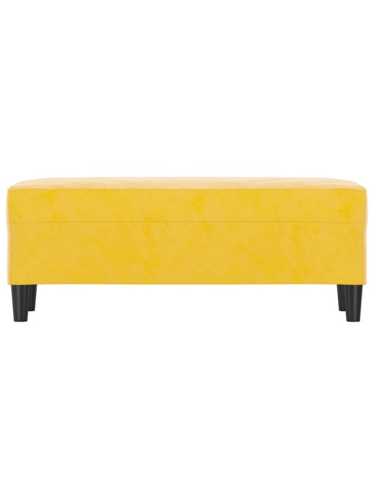 Sols, dzeltena, 100x35x41 cm, samts