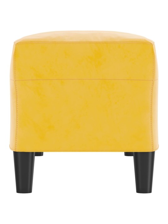 Sols, dzeltena, 100x35x41 cm, samts