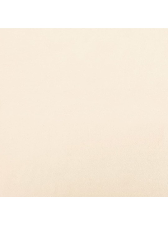 Sols, krēmkrāsas, 100x35x41 cm, samts