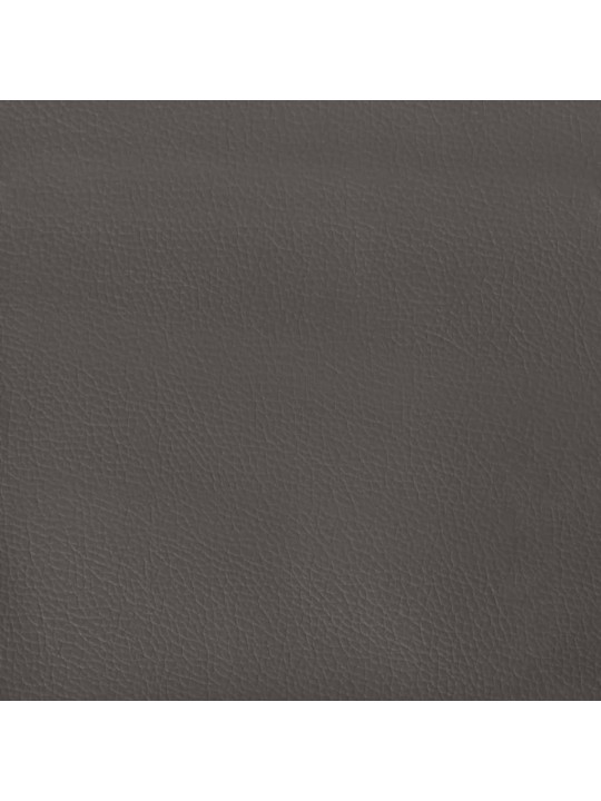 Sols, 100x35x41 cm, pelēka mākslīgā āda