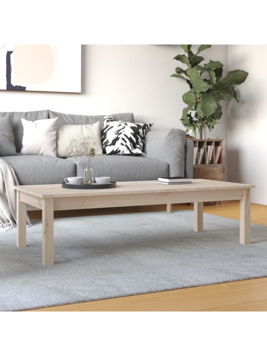 Kafijas galdiņš, 110x50x30 cm, priedes masīvkoks