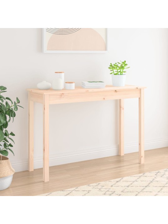 Konsoles galdiņš, 110x40x75 cm, priedes masīvkoks