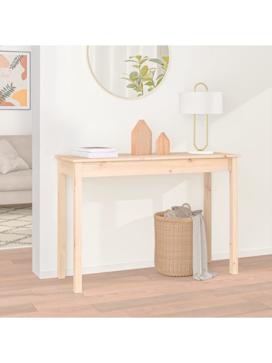 Konsoles galdiņš, 110x40x75 cm, priedes masīvkoks