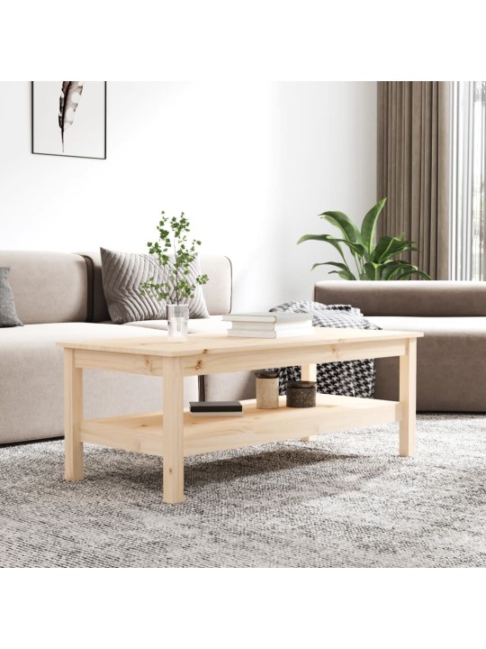 Kafijas galdiņš, 110x50x40 cm, priedes masīvkoks