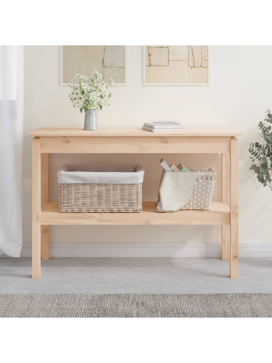 Konsoles galdiņš, 110x40x75 cm, priedes masīvkoks