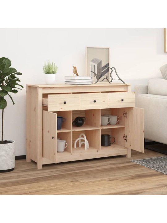 Kumode, 100x35x74,5 cm, priedes masīvkoks