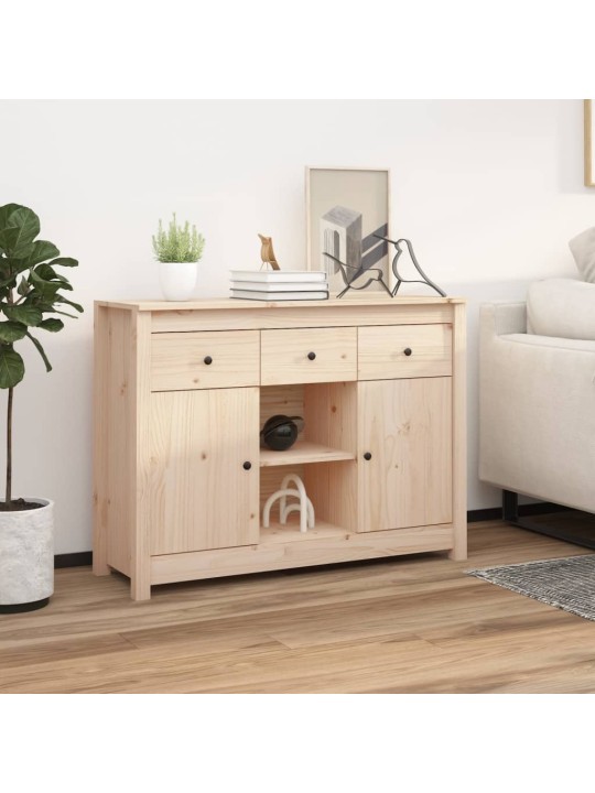 Kumode, 100x35x74,5 cm, priedes masīvkoks