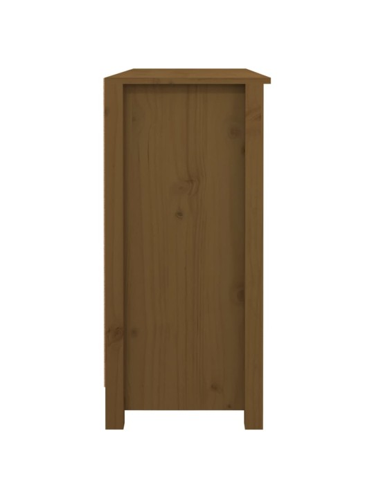 Kumode, medus brūna, 100x35x74,5 cm, priedes masīvkoks