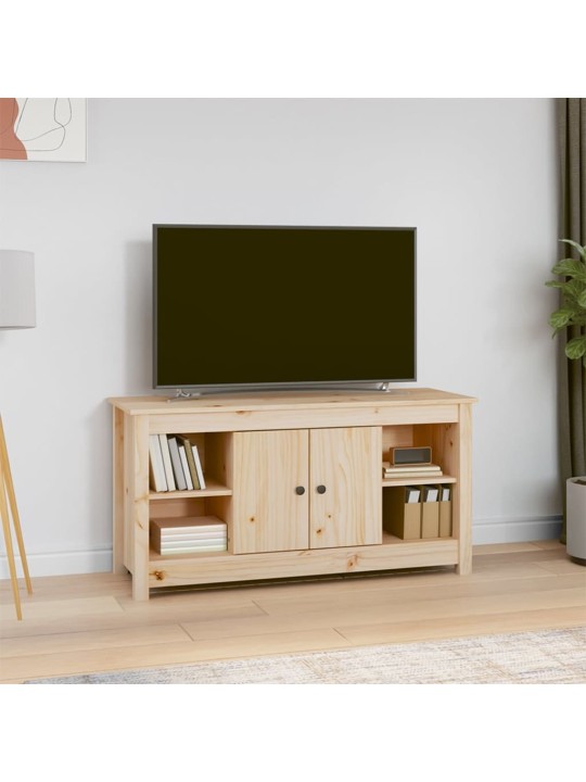 Tv skapītis, 103x36,5x52 cm, priedes masīvkoks
