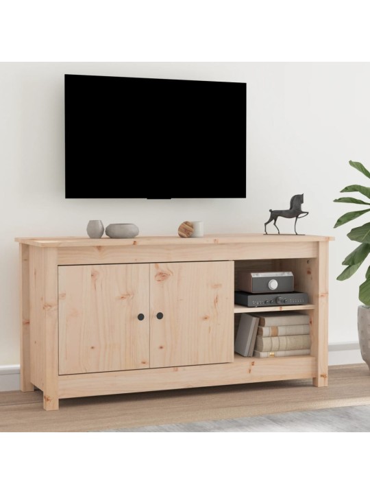 Tv skapītis, 103x36,5x52 cm, priedes masīvkoks
