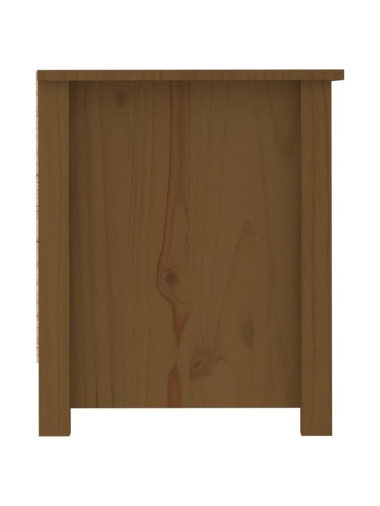 Apavu skapītis, medus brūns, 110x38x45,5 cm, priedes masīvkoks