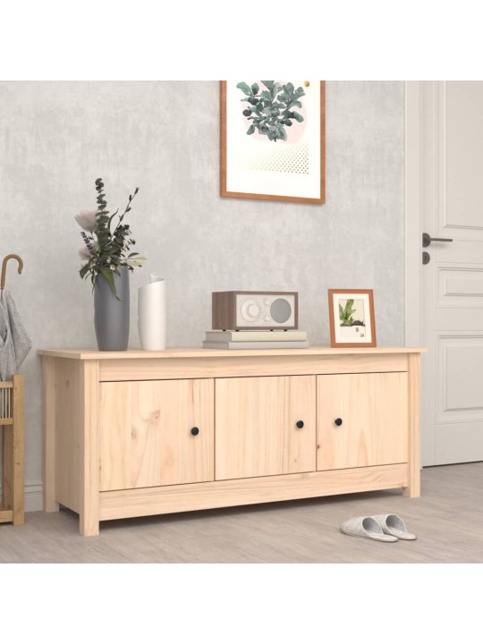 Apavu skapītis, 110x38x45,5 cm, priedes masīvkoks