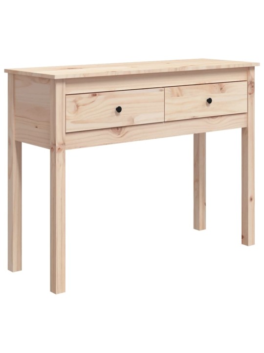 Konsoles galdiņš, 100x35x75 cm, priedes masīvkoks