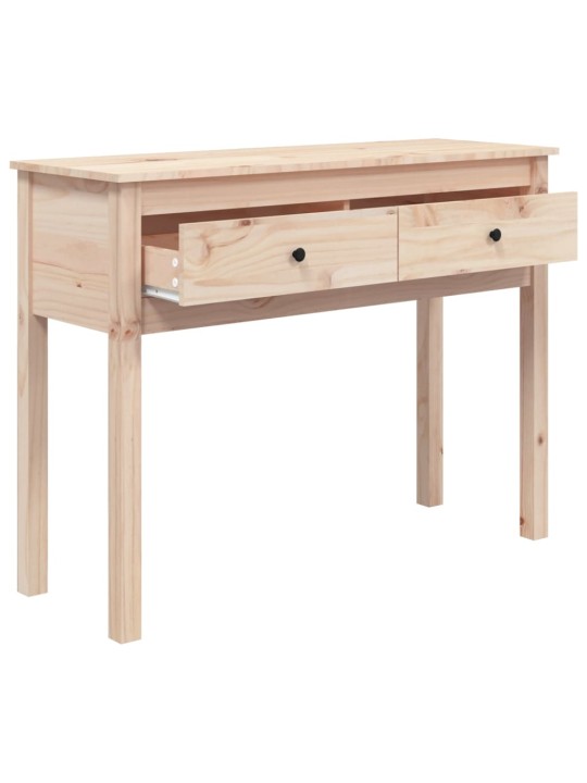 Konsoles galdiņš, 100x35x75 cm, priedes masīvkoks