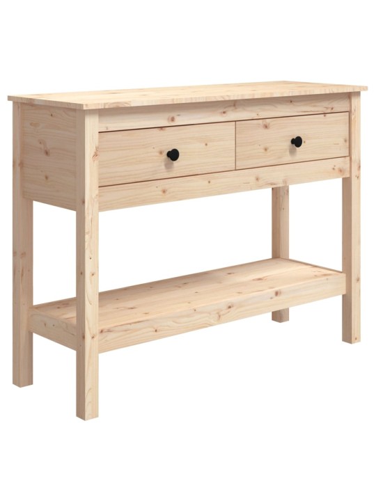 Konsoles galdiņš, 100x35x75 cm, priedes masīvkoks