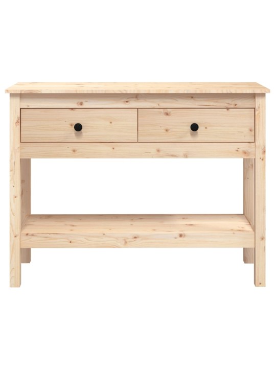 Konsoles galdiņš, 100x35x75 cm, priedes masīvkoks