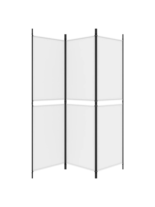 3-paneļu istabas aizslietnis, 150x180 cm, balts audums