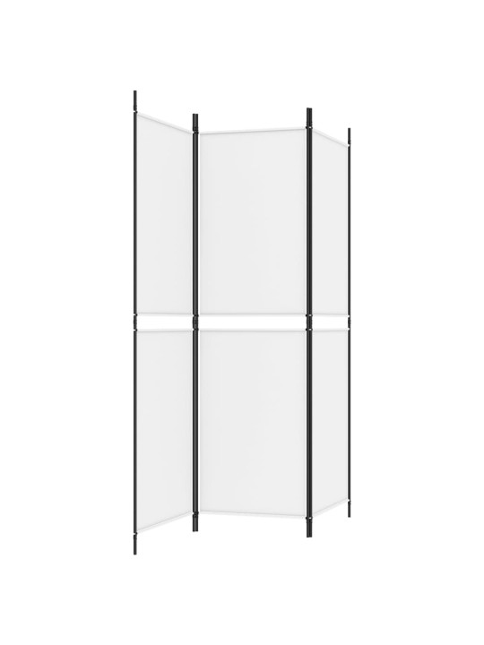 3-paneļu istabas aizslietnis, 150x180 cm, balts audums