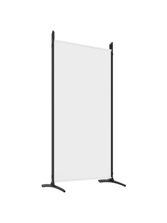 6-paneļu istabas aizslietnis, 520x180 cm, balts audums