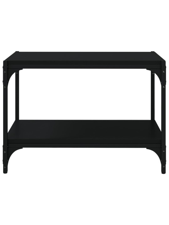 Tv galdiņš, melns, 60x33x41 cm, inženierijas koks