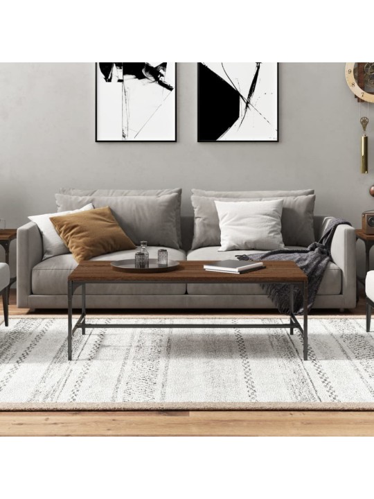 Kafijas galdiņš, brūna ozolkoka, 100x50x35 cm