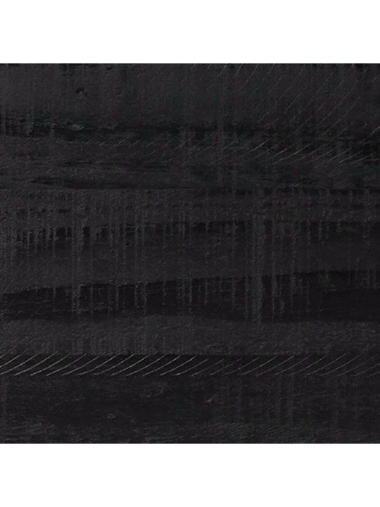 Kafijas galdiņš, melns, 90x50x35 cm, priedes masīvkoks