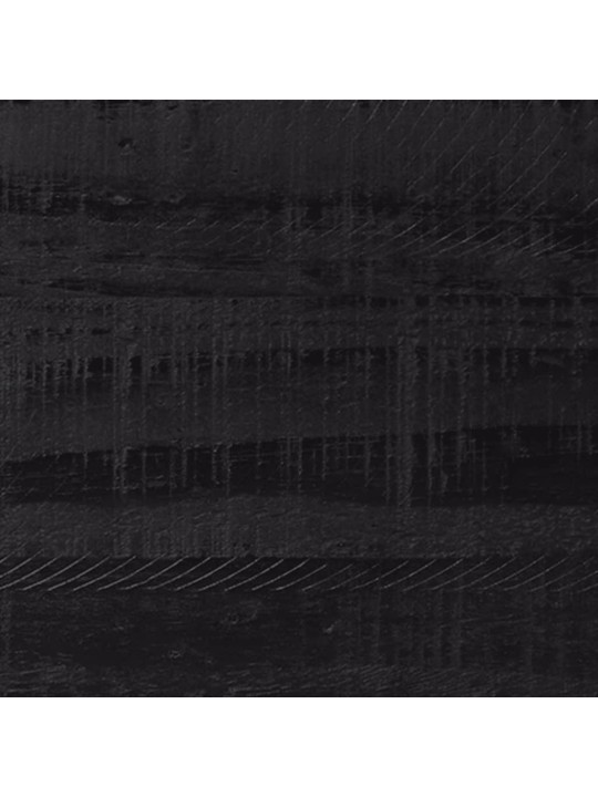 Uzglabāšanas sols, melns, 110x30x45 cm, priedes masīvkoks